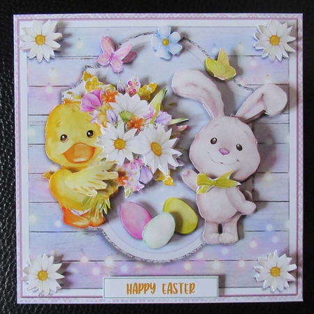 EASTER CHICK & BUNNY by Davina Rundle