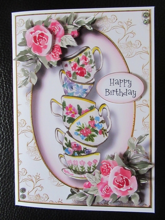 Teacup Stack 1 by Davina Rundle