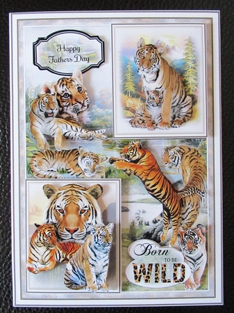 On The Wild Side Mini Page Kit by Davina Rundle