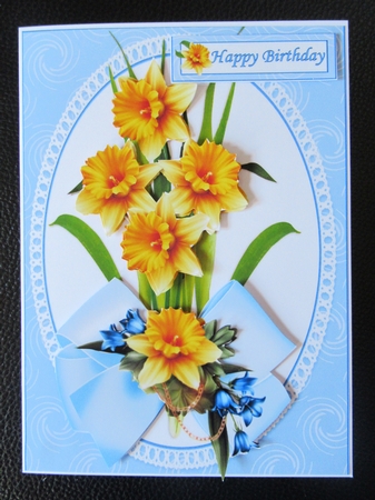Spring daffodils mini kit by Davina Rundle