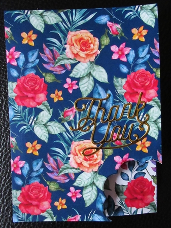 Flowers Pattern Background Paper 2 by Davina Rundle