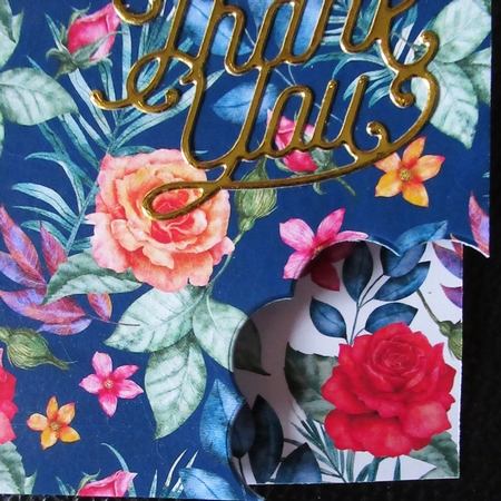 Flowers Pattern Background Paper 2 by Davina Rundle