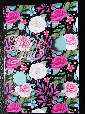 Flowers Pattern Background Paper 4 by Davina Rundle