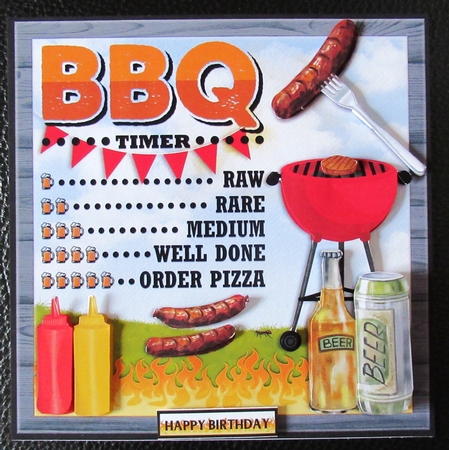BBQ TIMER by Davina Rundle