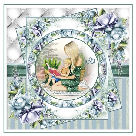 Mother And Son 02 Mini Page Kit  by Davina Rundle