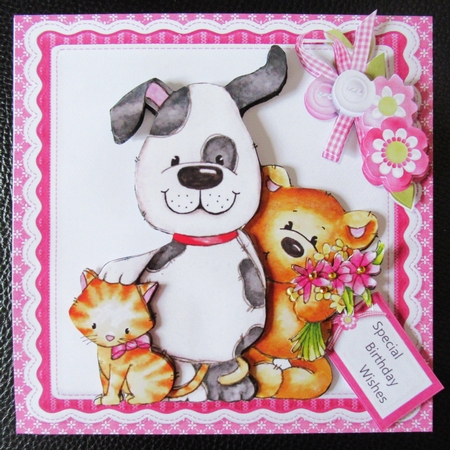 8x8 especially for you cute critters mini kit by Davina Rundle
