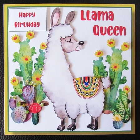 Llama Queen by Davina Rundle