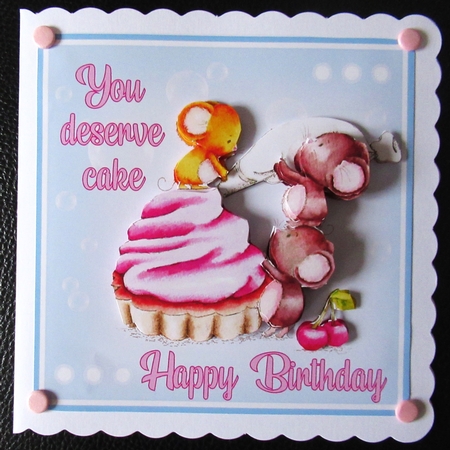 The micing on the cake by Davina Rundle