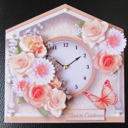 Sunshine Posy - Clock Card Mini Kit by Davina Rundle
