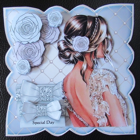The Bride Scallop Topper Mini Kit by Davina Rundle