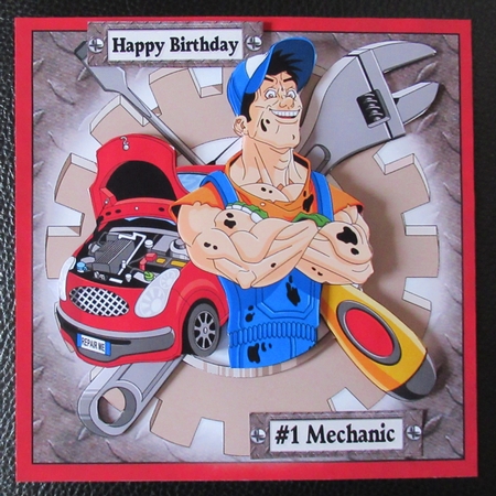 8x8 #1 mechanic mini kit by Davina Rundle