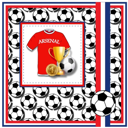 7x7 Arsenal Card Front, Topper & Decoupage with Sentiments by Davina Rundle