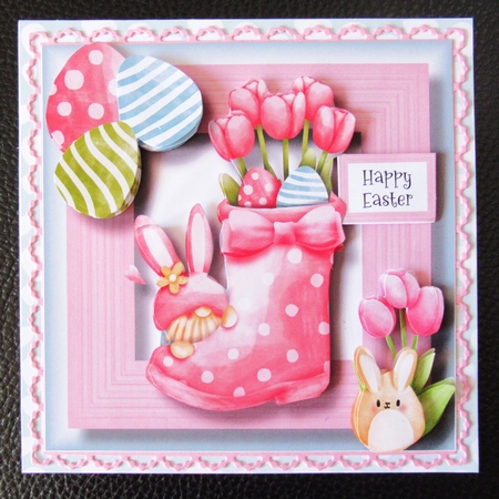 Easter Boot Gnome by Davina Rundle