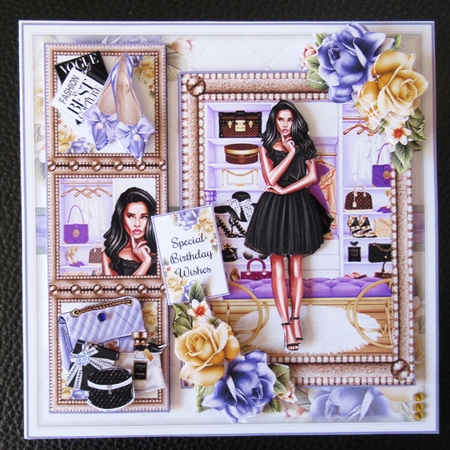What To Wear? 03 Mini Page Kit  by Davina Rundle