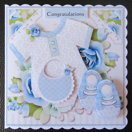 New baby Boy Mini Kit 8x8 by Davina Rundle