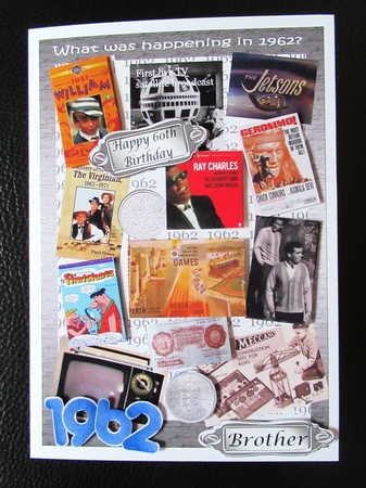 Birth Year 1962 - male by Davina Rundle