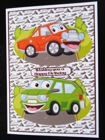 Fun cars A5 by Davina Rundle