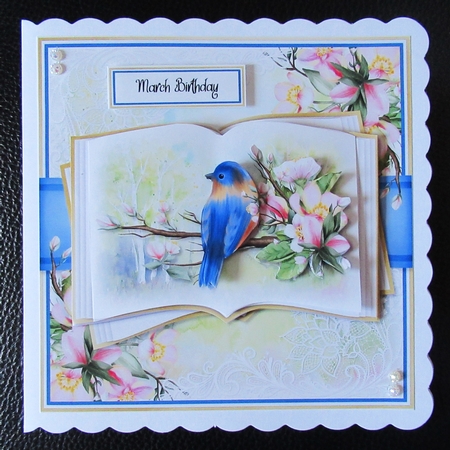 Apple Blossom and Birds Bumper Kit by Davina Rundle