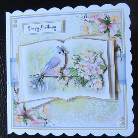 Apple Blossom and Birds Bumper Kit by Davina Rundle