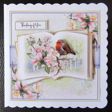 Apple Blossom and Robin Mini Kit by Davina Rundle