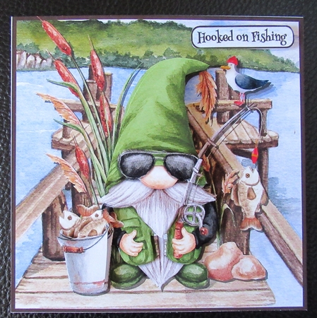 Hooked on Fishing by Davina Rundle