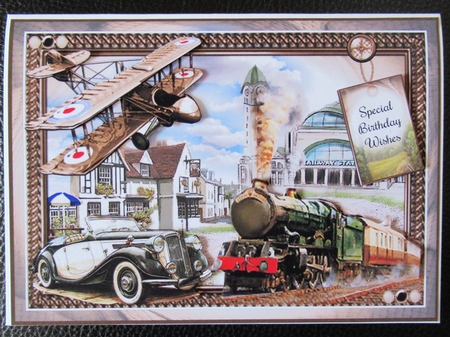 Planes, Trains & Automobiles 02 Mini Page Kit  by Davina Rundle