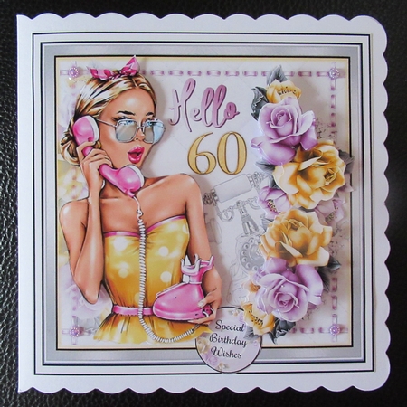 An Old Fashioned Hello 60 Mini Page Kit  by Davina Rundle