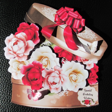 Box Of Summer Roses Bumper Shaped Mini Page Kits  by Davina Rundle