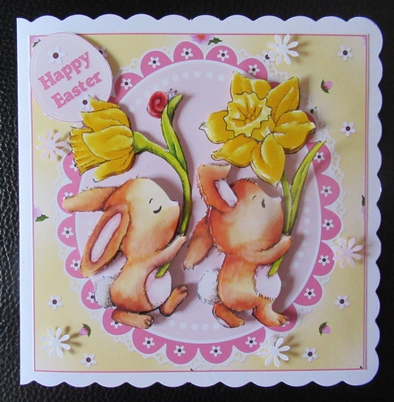 6x6 Eater bunny parade by Davina Rundle