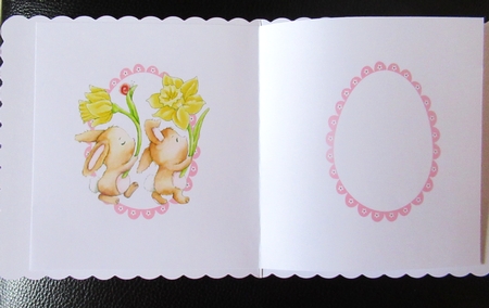 6x6 Eater bunny parade insert by Davina Rundle
