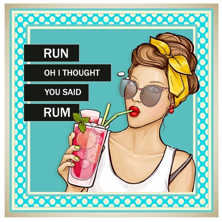 I Thought You Said Rum by Davina Rundle