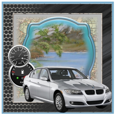 Silver BMW by Davina Rundle