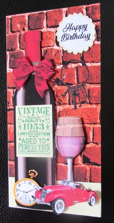 Male Red Wine Birthday Card 1953 Featured Gallery Photo