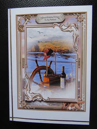 On The Ocean Waves Bumper Male Mini Page Kits by Davina Rundle
