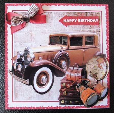 8x8 Vintage car ride mini kit 3 by Davina Rundle