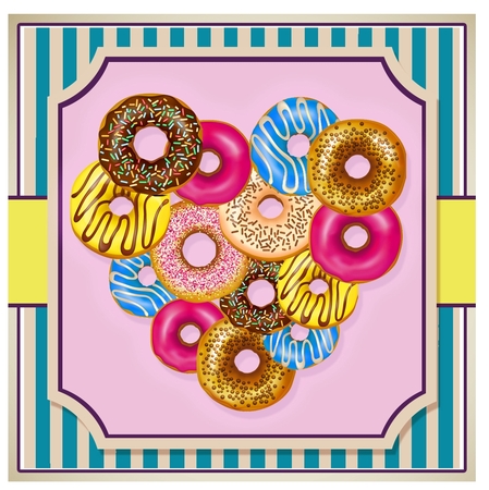 I Love Doughnuts ~ Mothers Day / Fathers Day / Birthday and more by Davina Rundle