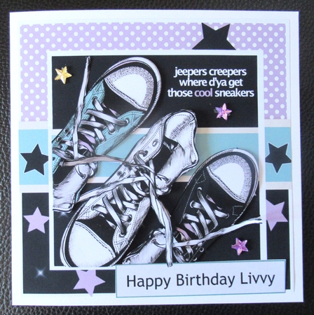 Jeepers Creepers Where Dya Get Those Cool Sneakers by Davina Rundle