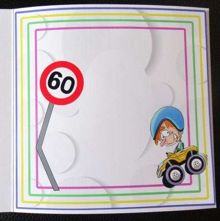 Oops. Youve Hit 60 - insert by Davina Rundle