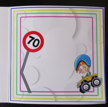 Oops. Youve Hit 70 - Insert by Davina Rundle