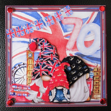 Jubilee Gnomes Mini Kit #1    by Davina Rundle