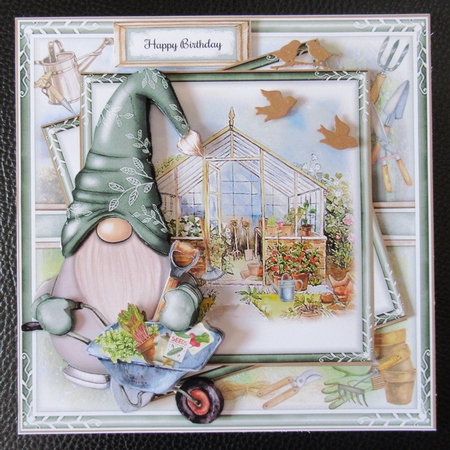 In The Garden Male Mini Page Kit  by Davina Rundle