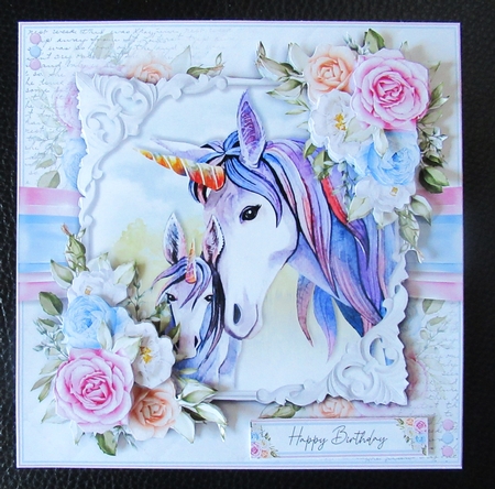 Mother and Baby Unicorn Mini Kit by Davina Rundle
