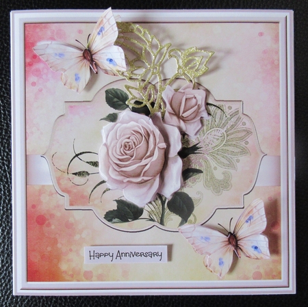 Anniversary rose 7x7 by Davina Rundle