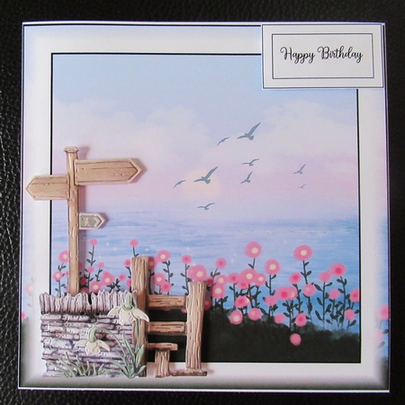Simple Spring Landscape 7 by Davina Rundle