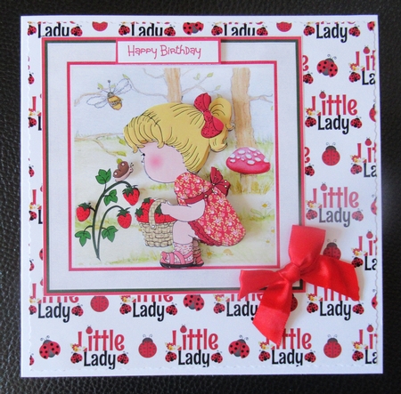 Little Ladies Coordinating Digital Paper Pack by Davina Rundle