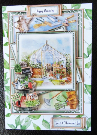 In The Garden 5x7 02 Male Mini Page Kit  by Davina Rundle