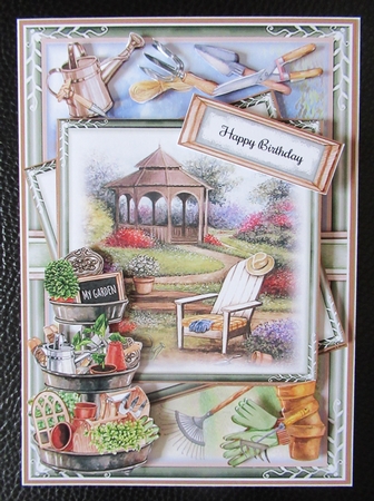 In The Garden 5x7 03 Male Mini Page Kit  by Davina Rundle