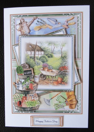 In The Garden 5x7 04 Male Mini Page Kit  by Davina Rundle