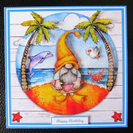 GNOME BEACH by Davina Rundle