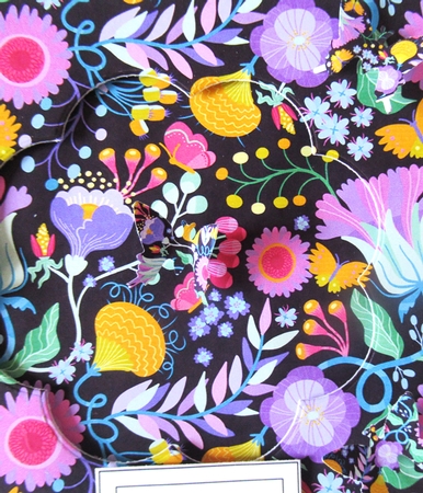 Simple Bright Floral Print 4 by Davina Rundle